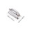 2Stk Robuster Metall Drum Connector Snare Lug Doppelend Hook Silber 8