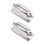 2Stk Robuster Metall Drum Connector Snare Lug Doppelend Hook Silber 7