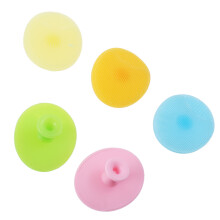 5Stk Silikon Kopfhautmassagebürste Baby Shampoo Massagekamm Bunt