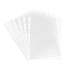 100Stk Office File Folder Transparent Dokumentenhalter Aus PP Material