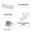 Deckenlichtquelle Kunststoff Led Docht Weiß 8
