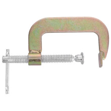 1Stk Gitarrenreparaturwerkzeug G-Clip, Golden, Sichere Fixierung