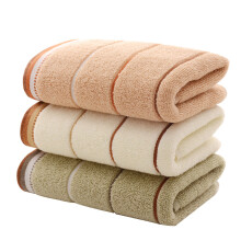 3Stk Hochwertige Baumwoll-Waschlappen Weich Absorbierend Bunte Farben