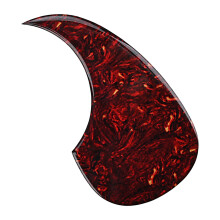 Dunkelrotes Gitarren-Pickguard Aus PVC Selbstklebend Akustik