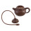 Kaffeebrauner Tee-Filter Aus Sicherem Material Für Losen Tee 5