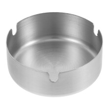 Aschenbecher Raucherzubehör Rostfreier Stahl Silver