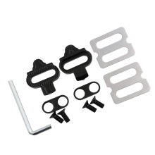 1Set Pedal Cleat Set Spd Mountainbike Selbstsperrendes Zubehör Bunt