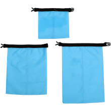 3-tlg. wasserdichtes trockentaschen-set für camping, boot, kajak, angeln