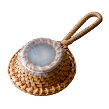 Rattan Teesieb Mesh Fein Handlich Für Zuhause Und Büro