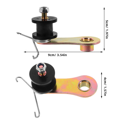 Kettenspanner Motorradteile Werkzeug Black Metall 1