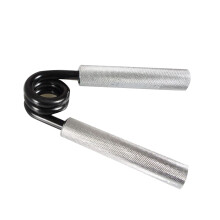 Heavy Grip Handtrainer Aluminium Silber Für Fitness & Kraft