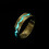 Crack Ring Mann Legierung Antikes Silber Antik 10