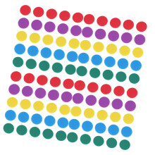 200Stk Bunte Plastikchips Zählchips Bingo Marker Lernzubehör