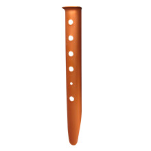 6Stk U-Förmige Aluminium Zeltanker Orange Für Strand Und Schneefeld