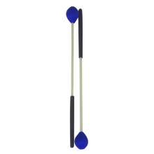 1Paar Blaue Marimba Mallets Mit Nylonkopf Und Buchenholz-Griff