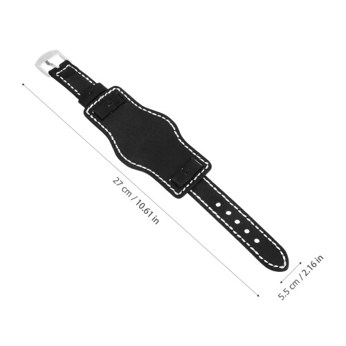 Echtes Leder Uhrenarmband Schlank Komfortabel Modisch 1