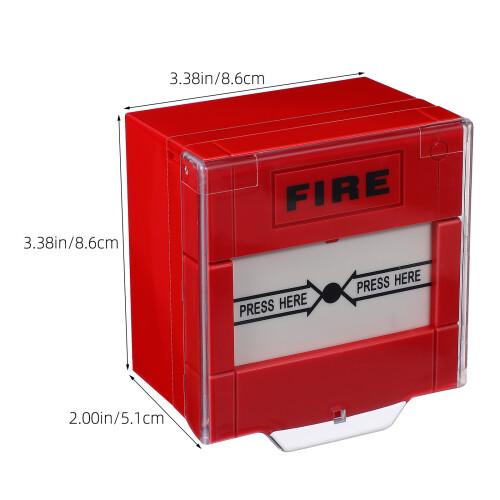 Notfall Feueralarm-Taste Wasserfester Manueller Reset Schalter 1