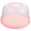 8 Inch Cake Carrier with Lid, Secure Locking Buckle, Keeps Cake Fresh, Refrigerator Friendly 1