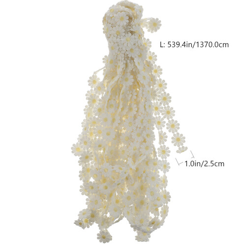 15 Little Daisy Lace Nationality Bride Packgürtel Polyestergarn 1