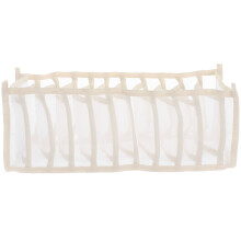 Mehrfach Fächer Unterwäsche Organizer Box Aus Nylon in Beige