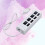 4 Usb-Hub Adapter Usb-Anschluss Usb-Geräteanschluss Weiß 5