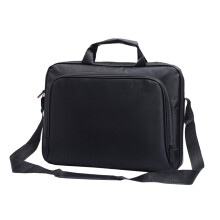 Notebooktasche Schwarz Schulterdesign Robust Schutz Für Laptop