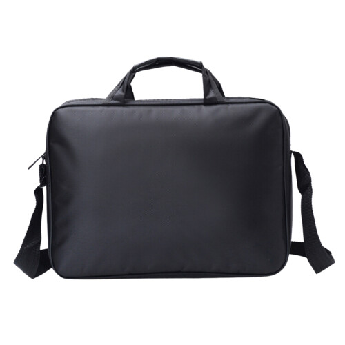 Notebooktasche Schwarz Schulterdesign Robust Schutz Für Laptop 2