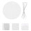 1 Set Filz Aroma Diffusor Dufttee Weiße Sublimation 4