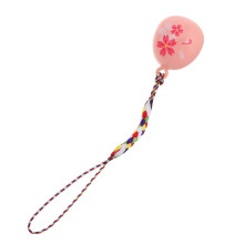 Kirschblütenglocke Halskette Bezaubert Masse Messing Rosa