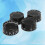 4Stk Gitarren Volume Und Tone Knobs Aus Langlebigem Kunststoff Schwarz 4