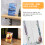 Robuster Acryl Signholder Doppelseitiger Papierhalter Tisch 11