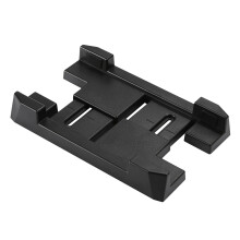 Chassis Füße Stand Fall Rack Halter Computer Regal Abs Schwarz
