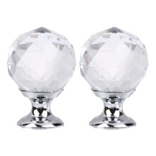 10Stk Kreativer Kristall Türknauf Transparent Simple Knob Für Zuhause