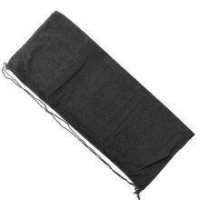 Schwarze Kordelzugbeutel Für Tennisracketten Und Große Taschen