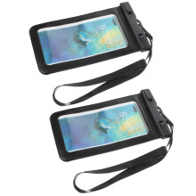 2St Lichtgewicht Waterdichte Telefoonhoes Met PVC Voor Outdoor Gebruik