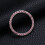 Auto Startknopf Deko Ring Pink Strass Funkelnd Luxus Effekt 5