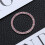 Auto Startknopf Deko Ring Pink Strass Funkelnd Luxus Effekt 4
