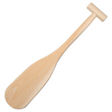 holzpaddel für kinderboote aus holz, bequemes kanupaddel