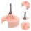 Robuster Strickmaschinengriff Adapter Metall Kunststoff Rosa 4