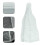 Souple Mat Blanche Anti-Poussière Pratique 8