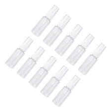 10Stk 60Ml Kunststoff Sprühflasche Nachfüllbar Für Wasser Kosmetik Garten