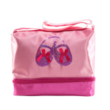 1Sacrose Rose Sac Ballet Brodé Pour Petites Ballerines