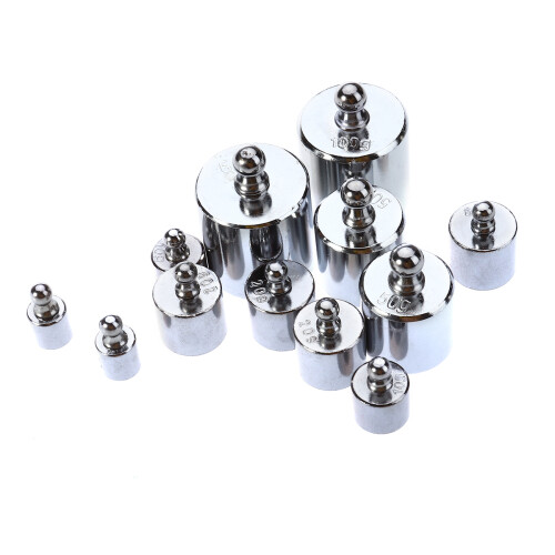 12cs Precision Steel Scale Weight Kit Class Calibration Weights
