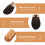2Stk Doppelseitige Blush-Pinsel Mit Holzgriff, Hochdichte Foundation 8