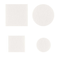80Stk Selbstklebende Filz Pads Möbelsticker Beige Rutschschutz Stuhl