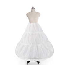 Mädchen Crinoline Petticoat Hochwertig Hautfreundlich Weiß