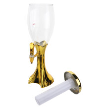 1Stk Goldenes Getränketurm Dispenser Mit Praktischem Halter Für Partys