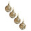 4 Pcs Essential Oil Diffuser Ball Pendant Aromatherapy Ornaments 4