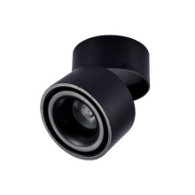 Einstellbarer LED Deckenlampen Spot Aus Aluminium Schwarz