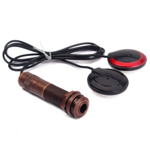Mandolinen Pickup Piezo Mikrofon Interner Sensor Kupfer Schwarz